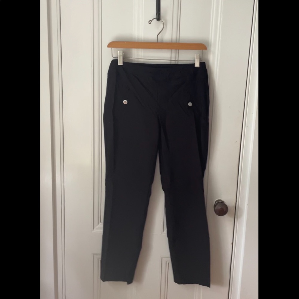 formal black trousers